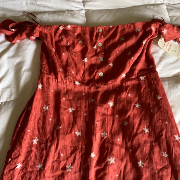 Sadie & sage red star mini dress - Picture 4 of 6